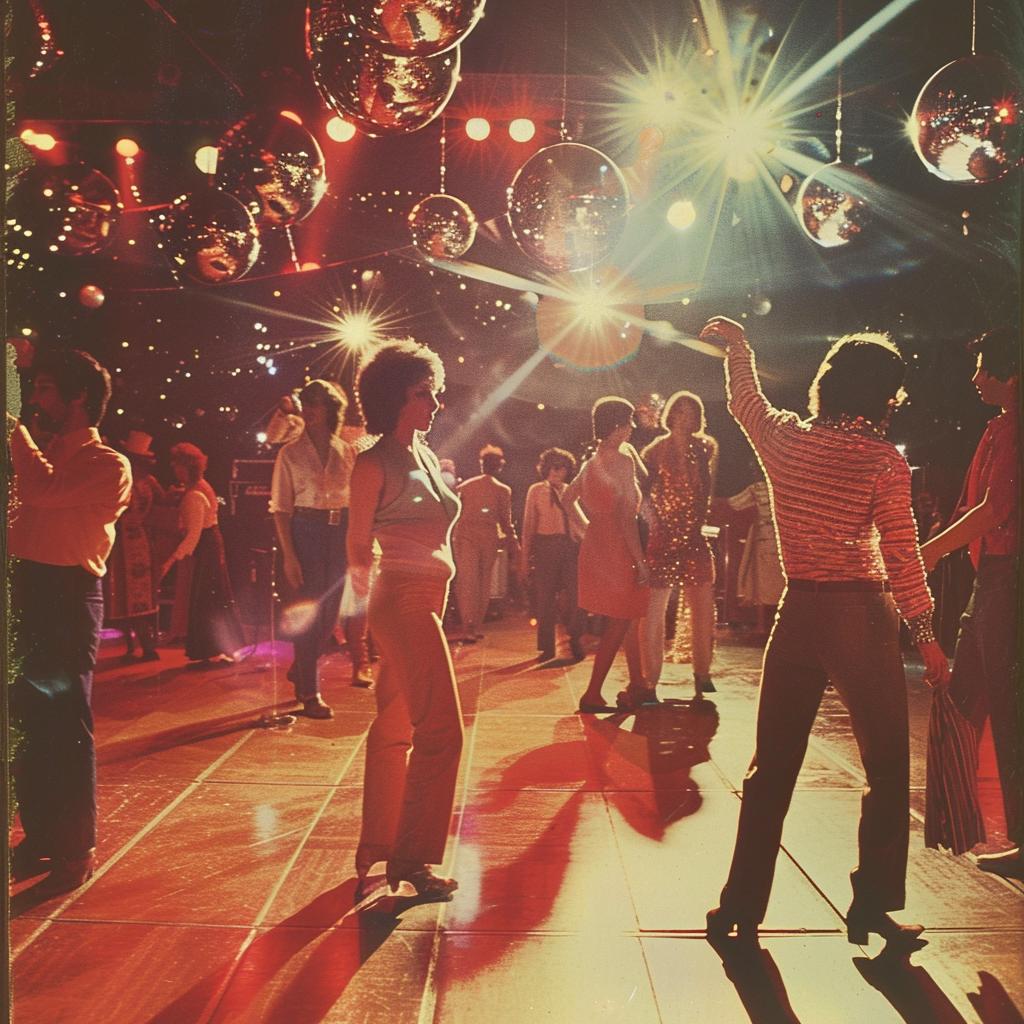 1970s disco scene in the united states